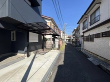 【神奈川県/川崎市中原区木月】中原区木月3丁目　中古戸建 前面道路