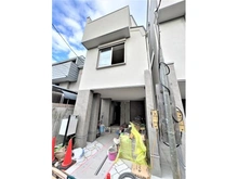 【東京都/目黒区大岡山】大岡山1丁目新築戸建　A号棟/全2棟 建築中の外観：全2区画