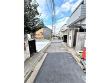 【東京都/目黒区大岡山】大岡山1丁目新築戸建　A号棟/全2棟 前面道路