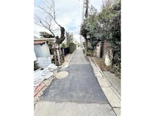 【東京都/目黒区大岡山】 大岡山1丁目新築戸建　B号棟/全2棟 前面道路