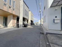 【神奈川県/横浜市港北区綱島東】港北区綱島東5丁目　中古戸建 前面道路