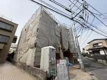 【神奈川県/横浜市港北区樽町】港北区樽町2丁目新築戸建 A号棟/全2棟 建築中の外観：全2棟/手前