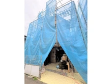 【東京都/目黒区碑文谷】 目黒区碑文谷1丁目　新築戸建　E号棟/全7棟 建築中の外観：全7区画