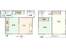 【神奈川県/横浜市港北区篠原台町】港北区篠原台町 戸建 間取り図