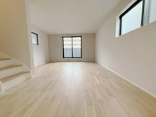 【神奈川県/横浜市港北区下田町】港北区下田町5丁目新築戸建 1号棟/全2棟 リビング・ダイニング