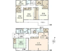 【神奈川県/横浜市港北区篠原台町】 港北区篠原台町 戸建 間取り図