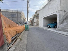 【神奈川県/横浜市港北区篠原東】港北区篠原東1丁目　新築戸建 前面道路