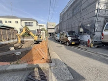 【神奈川県/横浜市港北区篠原東】港北区篠原東1丁目　新築戸建 前面道路