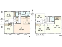 【神奈川県/横浜市港北区日吉】港北区日吉1丁目　中古戸建 間取り図
