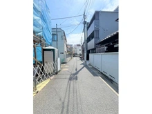 【東京都/世田谷区三軒茶屋】世田谷区三軒茶屋　新築戸建　A号棟/全2棟 前面道路