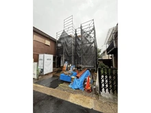 【神奈川県/横浜市港北区新吉田東】港北区新吉田東1丁目　新築戸建 建築中の外観