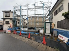 【神奈川県/横浜市港北区小机町】港北区小机町新築戸建 /全1棟 建築中の外観：全1棟/写真中央