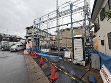 【神奈川県/横浜市港北区小机町】港北区小机町新築戸建 /全1棟 建築中の外観：全1棟/写真中央
