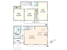 【神奈川県/横浜市港北区小机町】港北区小机町新築戸建 /全1棟 間取り図