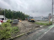 【神奈川県/横浜市都筑区東山田町】都筑区東山田町新築戸建　A号棟/全3棟 現地（建築前）：全３区画・左側
