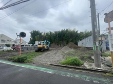 【神奈川県/横浜市都筑区東山田町】都筑区東山田町新築戸建　A号棟/全3棟 現地（建築前）：全３区画・左側