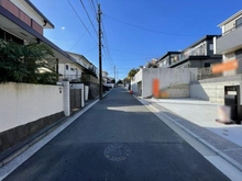 【神奈川県/横浜市金沢区富岡西】横浜市金沢区富岡西4丁目　新築戸建て1号棟 前面道路