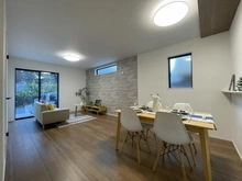 【神奈川県/横浜市金沢区釜利谷南】横浜市金沢区釜利谷南2丁目　新築戸建て リビング