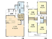 【神奈川県/横浜市金沢区金沢町】横浜市金沢区金沢町　新築戸建て・3号棟 間取り図