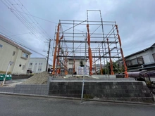 【神奈川県/横浜市金沢区高舟台】横浜市金沢区高舟台1丁目 新築一戸建て 建築中の外観