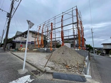 【神奈川県/横浜市金沢区高舟台】横浜市金沢区高舟台1丁目 新築一戸建て 建築中の外観