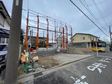 【神奈川県/横浜市金沢区高舟台】横浜市金沢区高舟台1丁目 新築一戸建て 建築中の外観