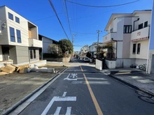 【神奈川県/横浜市金沢区富岡西】横浜市金沢区富岡西1丁目　新築戸建て1号棟 前面道路