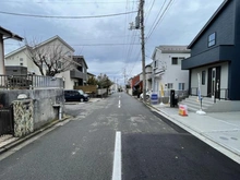 【神奈川県/横浜市金沢区六浦東】横浜市金沢区六浦東3丁目　新築戸建て 前面道路