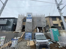 【神奈川県/横浜市港南区上永谷】横浜市港南区上永谷3丁目　新築戸建て 建築中の外観：全１棟１号棟