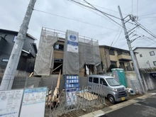 【神奈川県/横浜市港南区上永谷】横浜市港南区上永谷3丁目　新築戸建て 建築中の外観：全１棟１号棟