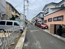 【神奈川県/横浜市港南区上永谷】横浜市港南区上永谷3丁目　新築戸建て 前面道路