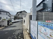 【神奈川県/横浜市港南区上永谷】横浜市港南区上永谷3丁目　新築戸建て 前面道路