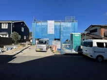 【神奈川県/横浜市金沢区釜利谷西】横浜市金沢区釜利谷西6丁目　新築一戸建て 建築中の外観