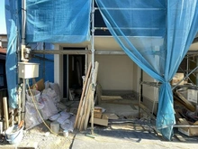 【神奈川県/横浜市金沢区釜利谷東】横浜市金沢区釜利谷東1丁目　新築一戸建て　1号棟/全2棟 建築中の外観