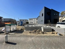 【神奈川県/横浜市金沢区釜利谷東】横浜市金沢区釜利谷東5丁目 新築一戸建て 1号棟/全4棟 建築中の外観：全4棟