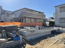 【神奈川県/横浜市金沢区釜利谷東】横浜市金沢区釜利谷東5丁目 新築一戸建て 3号棟/全4棟 建築中の外観：全4棟