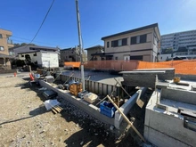 【神奈川県/横浜市金沢区釜利谷東】横浜市金沢区釜利谷東5丁目 新築一戸建て 4号棟/全4棟 建築中の外観：全4棟