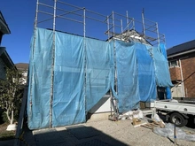 【神奈川県/横浜市磯子区杉田】横浜市磯子区杉田8丁目 新築一戸建て 建築中の外観