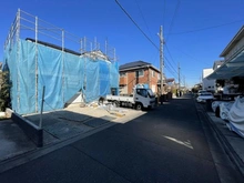 【神奈川県/横浜市磯子区杉田】横浜市磯子区杉田8丁目 新築一戸建て 建築中の外観