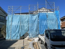 【神奈川県/横浜市磯子区杉田】横浜市磯子区杉田8丁目 新築一戸建て 建築中の外観