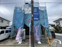 【神奈川県/横浜市磯子区杉田】横浜市磯子区杉田8丁目 新築戸建て 建築中の外観