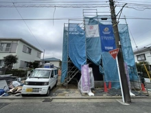 【神奈川県/横浜市磯子区杉田】横浜市磯子区杉田8丁目 新築戸建て 建築中の外観