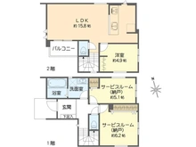 【神奈川県/逗子市小坪】逗子市小坪　No.2 間取り図