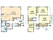 【神奈川県/横須賀市公郷町】横須賀市公郷町4丁目　4号棟 間取り図