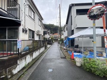 【神奈川県/横浜市金沢区釜利谷南】横浜市金沢区釜利谷南2丁目2期 前面道路