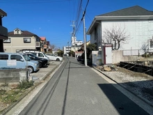 【神奈川県/横浜市金沢区柳町】金沢区柳町　新築戸建　1号棟 前面道路