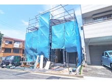 【神奈川県/横浜市南区別所】横浜市南区別所6丁目　新築戸建て 建築中の外観