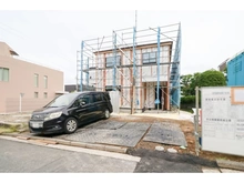 【神奈川県/横浜市金沢区釜利谷西】横浜市金沢区釜利谷西3丁目　新築戸建て 建築中の外観