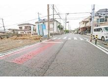 【神奈川県/横浜市金沢区高舟台】横浜市金沢区高舟台2丁目　新築戸建て2号棟 前面道路