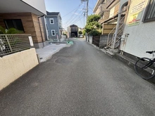 【神奈川県/茅ヶ崎市共恵】茅ヶ崎市共恵1丁目（1期）　新築戸建　全1棟 前面道路